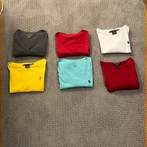 6 Ralph Lauren Polo Tops!!